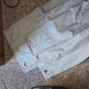 Grey Panel Curtains 84"